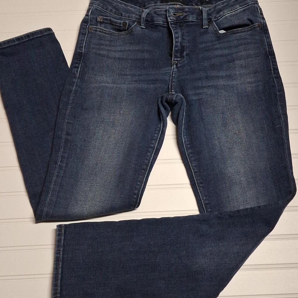 Lucky Brand Women's Dark Blue Skinny Jeans 8/29